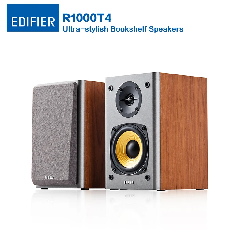 Edifier R1000T4 ультра стильный книжная полка Динамик с бескомпромиссного звука S 4