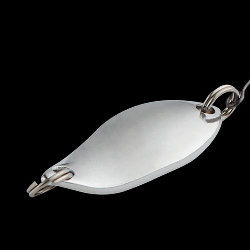 1 шт. металлическая ложка-Спиннер рыболовные приманки 3 см 5g золотистые