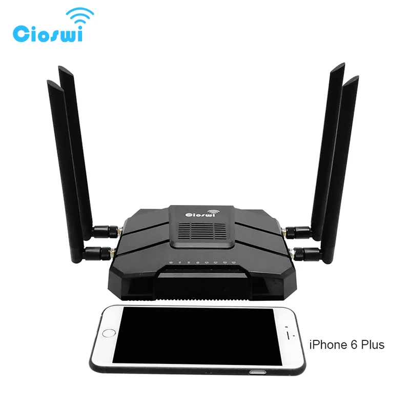 

Cioswi 3g 4g modem router wireless wifi routers with SIM card slot 2.4Ghz/5.0Ghz Wi-fi Repeater 4*LAN 4*5dbi Antennas