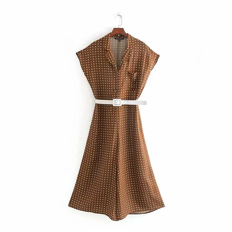 CC58-9212 European and American fashion belt jumpsuits | Женская одежда
