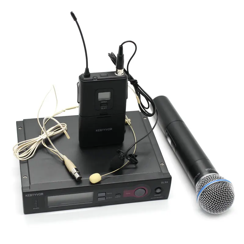 Беспроводной портативный микрофон UHF SLX24/BETA58 58A один + ручной отворот гарнитура