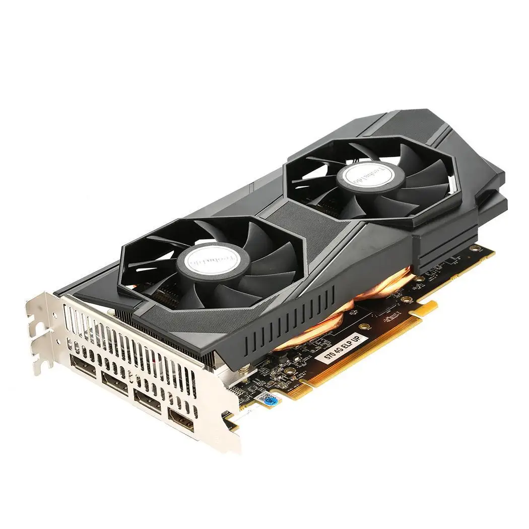 2019 новые оригинальные RX 570 4G 4 GB RX570 256bit GDDR5 PCI Express 3 0 настольные игровые видеокарты