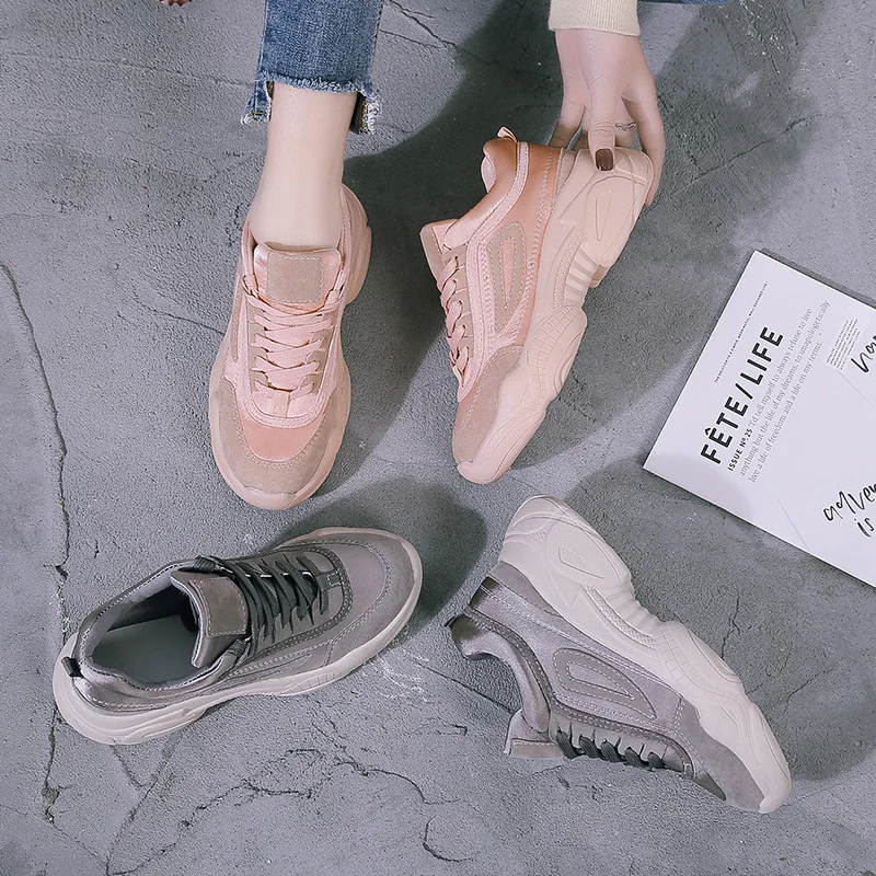 Обувь женская 2020 модная прочная для прогулок Zapatos De Mujer амортизирующая