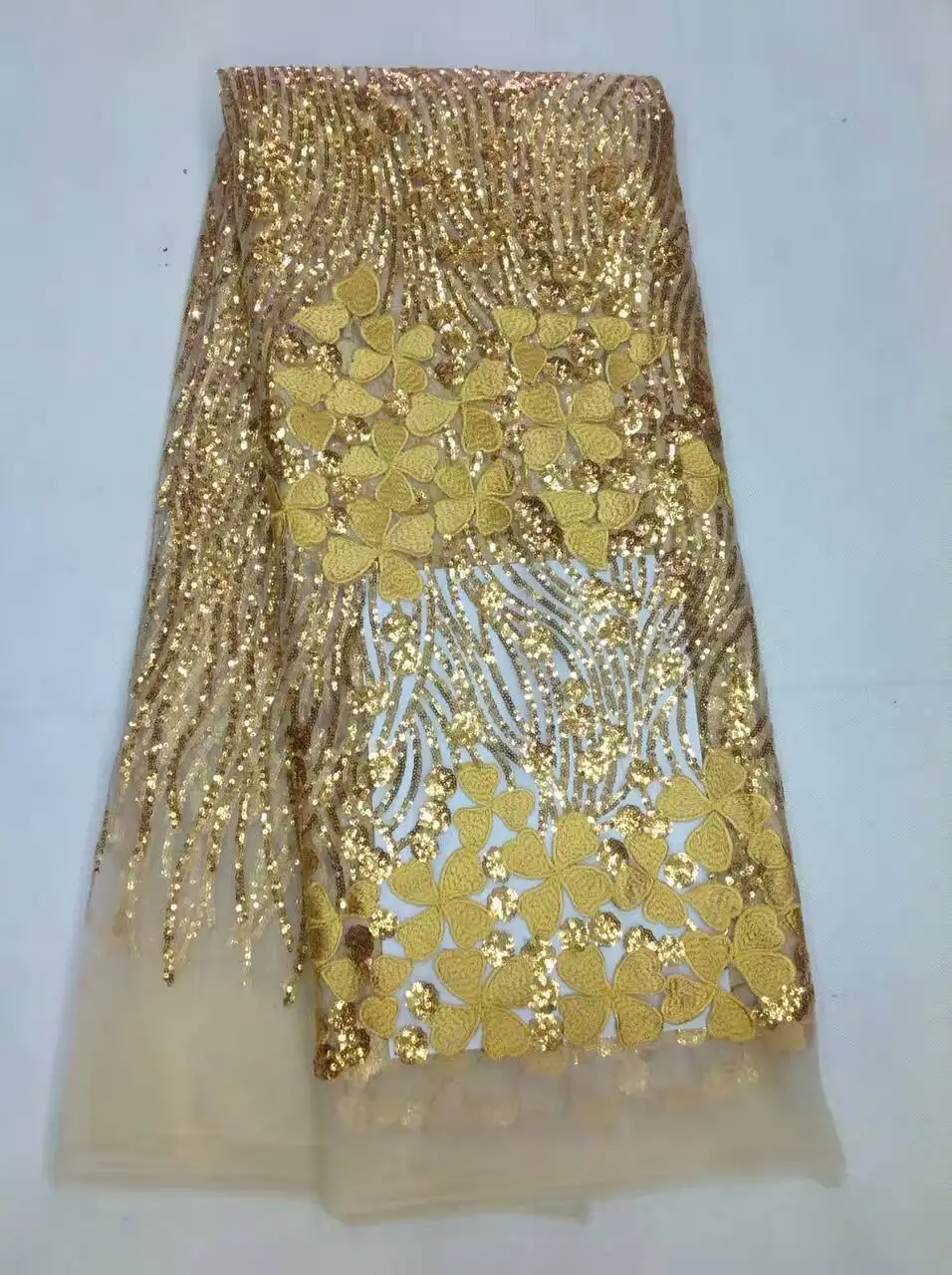 Новейший французский чистая кружевной ткани в африканском стиле чистый тюль