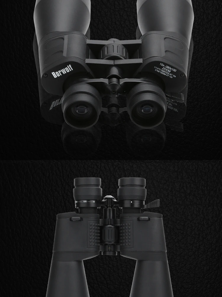 Borwolf 10-380X100 с высоким увеличением дальность зума 10-60 раз охотничий телескоп бинокль HD профессиональный зум