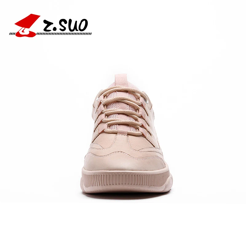 Z.SUO Brand Men Fashion Shoes Pink Leisure Size 38-44 Man Sneakers | Обувь