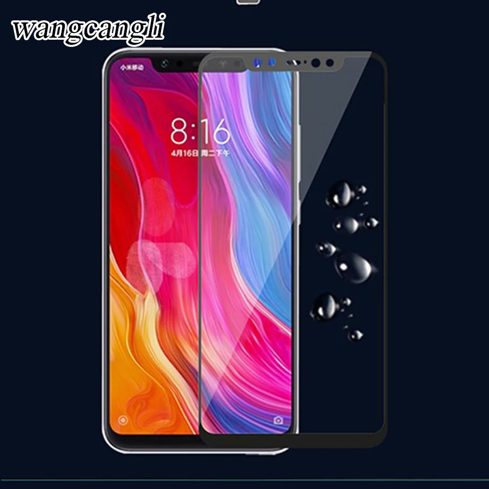 Для Xiaomi Mi 8 SE закаленное стекло с твердыми краями Защитная пленка для экрана 9H