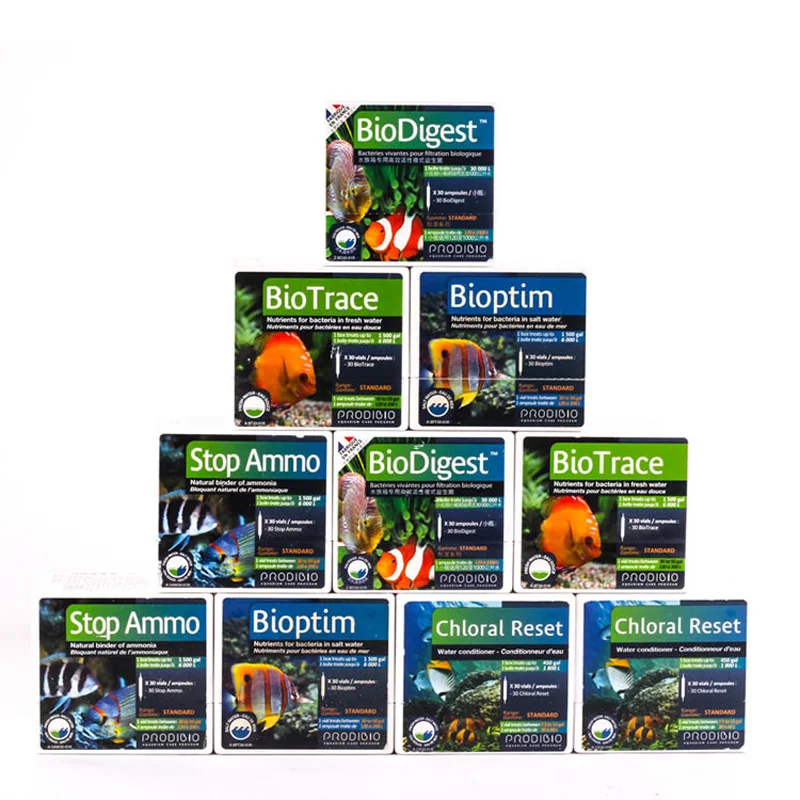 Prodibio BioDigest BioTrace BioVert биоптим коралловые Виты остановка патронов биокит риф бустер все в одном списке