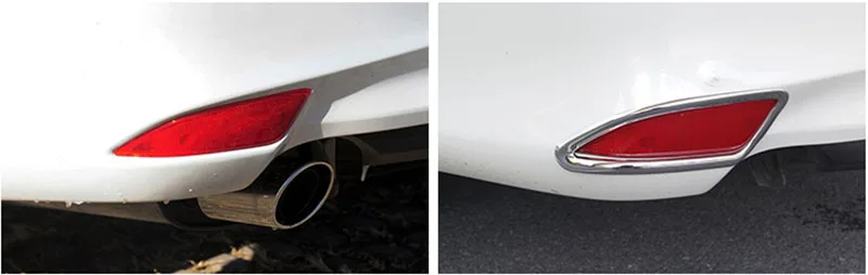 Для Toyota Camry 2015 2 шт. ABS хромированная лампа крышка отделка молдинг протектор