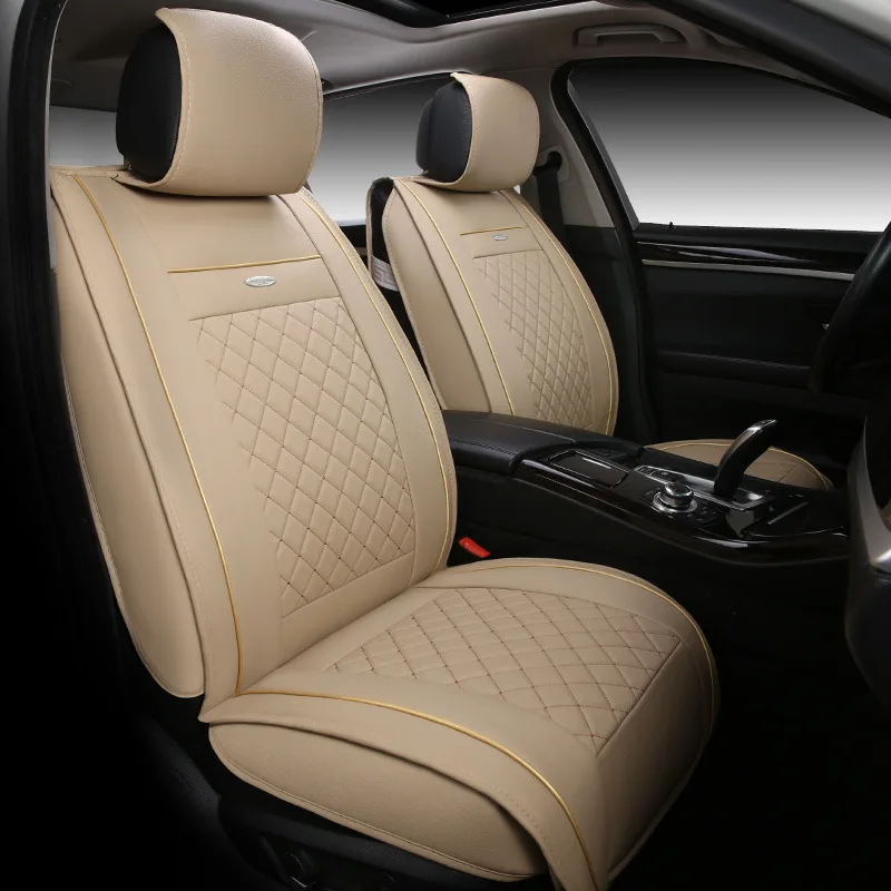 Leather Universal Car Seat cover For Lada granta largus VU priora 110 111 112 Kalina Niva car accessories seat cushion | Автомобили и