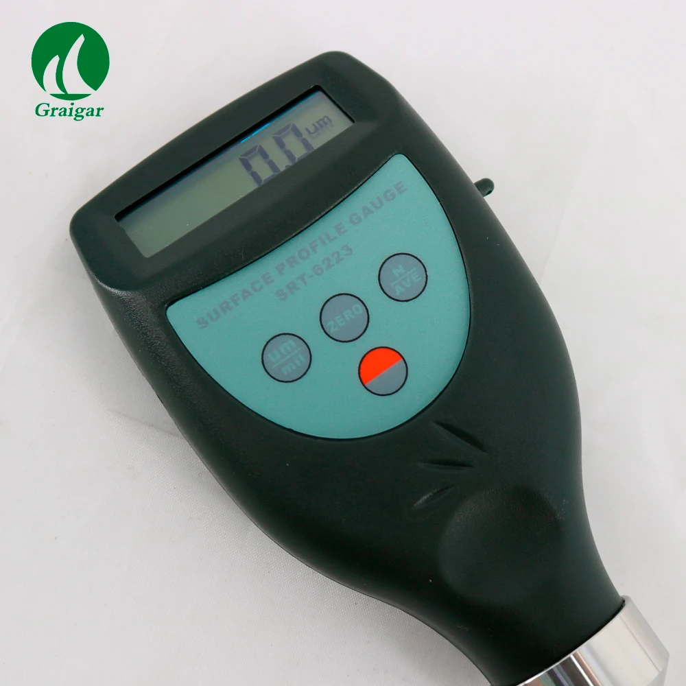 

SRT-6223 Handheld Surface Roughness Tester With 4 Digits LCD Display Surface Profile Gauge ​Measure Range 0 To 30 Mils SRT6223