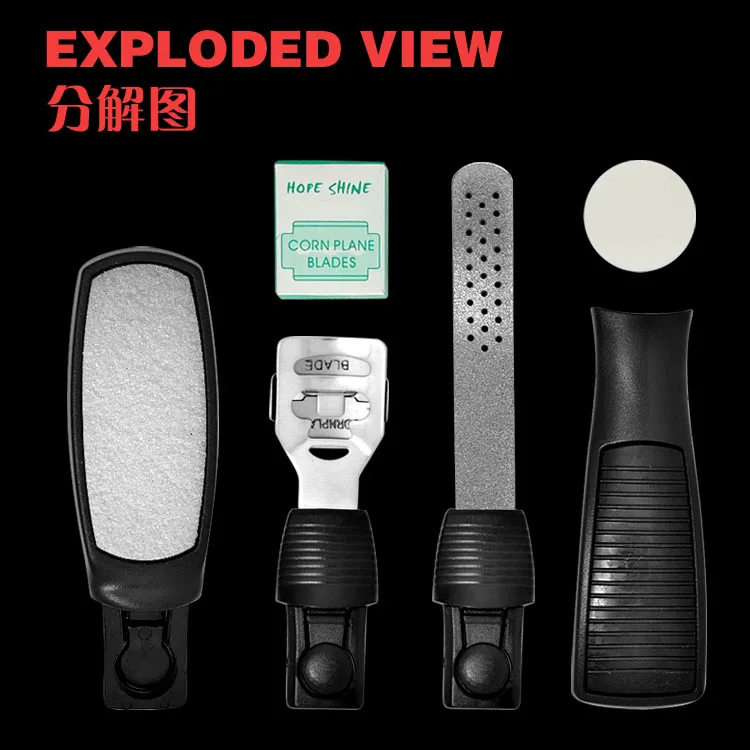 3 шт./компл. профессиональный набор инструментов для ухода за кожей рук и ног
