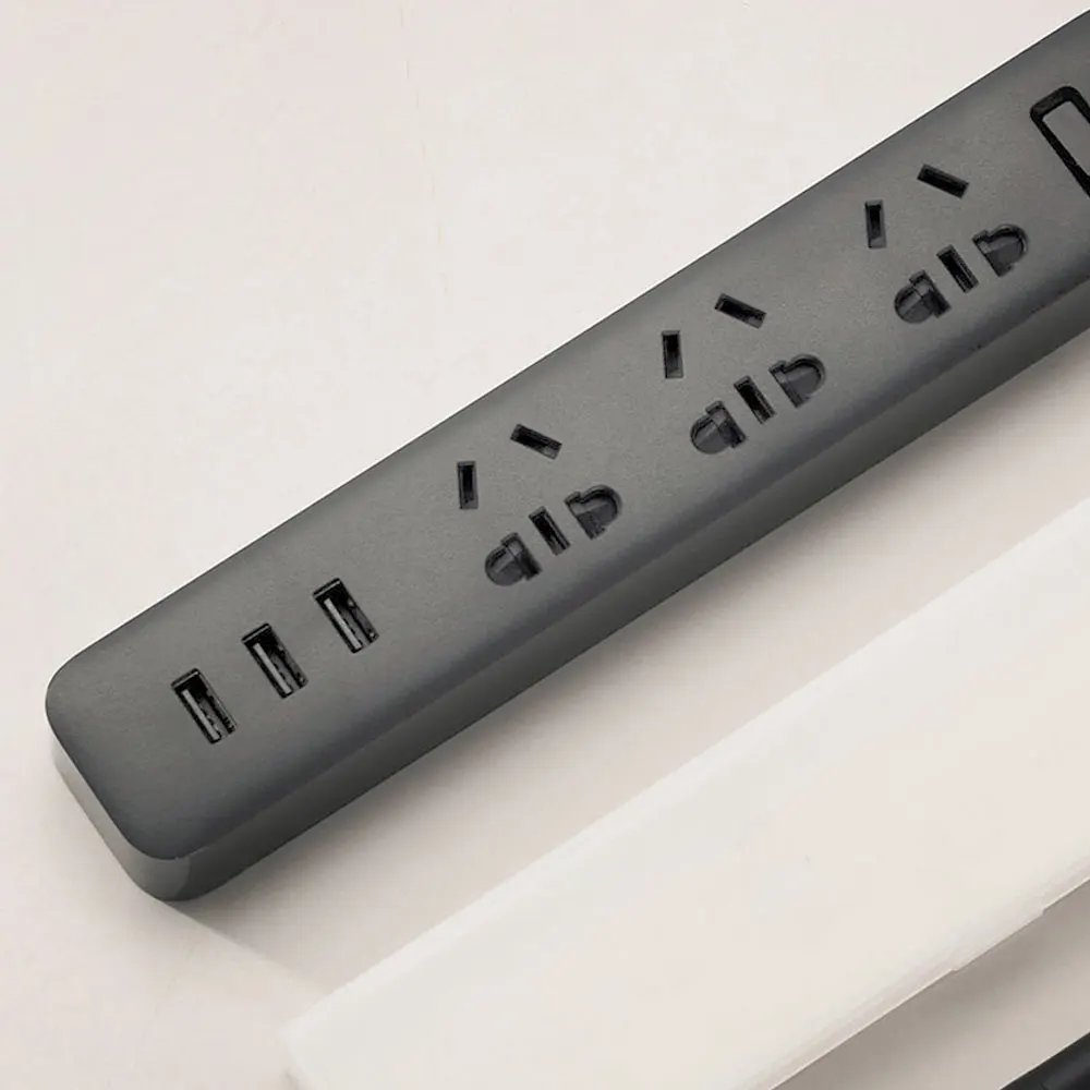 Новинка 100% оригинальный удлинитель питания Xiaomi Быстрая зарядка 3 розетки USB