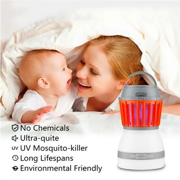 1 шт. лампы новая уличная лампа от комаров электрическая Светодиодная USB