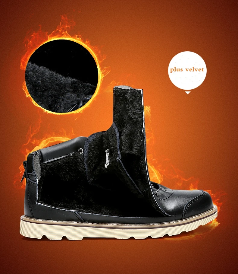 TBA Новый Походные Ботинки Мужчины Осенью И Зимой Прогулки Водонепроницаемый Кожа