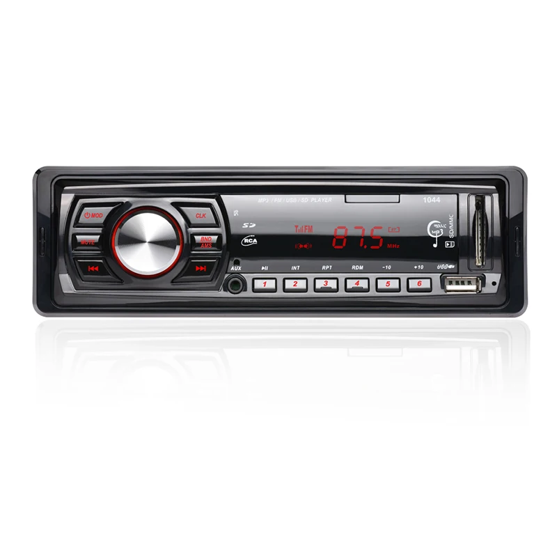 1044 Универсальный 1 Дин радио 1Din аудио стерео MP3 плеер одного Din FM USB Порты и разъёмы