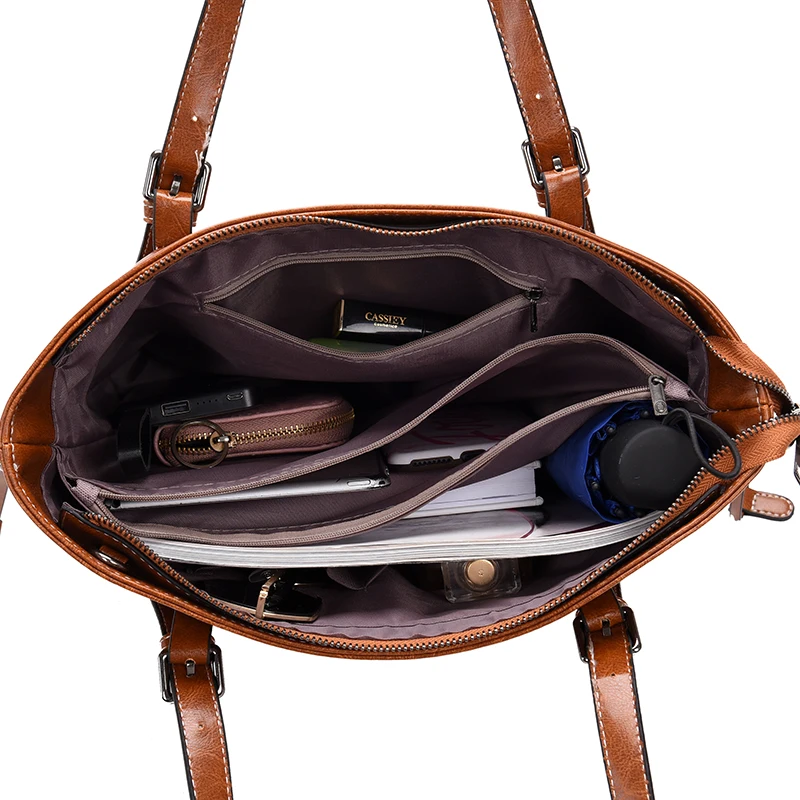 Vintage Women Handbags Large Capacity Tote Bag Luxury Ladies Hand Bags Brand Leather Messenger Crossbody for 2019 Sac | Багаж и сумки