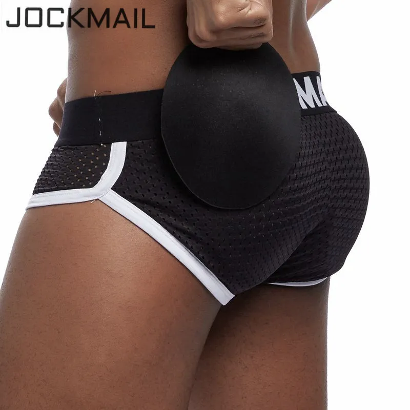 Сексуальное мужское нижнее белье JOCKMAIL мужские трусы с мягкой подкладкой