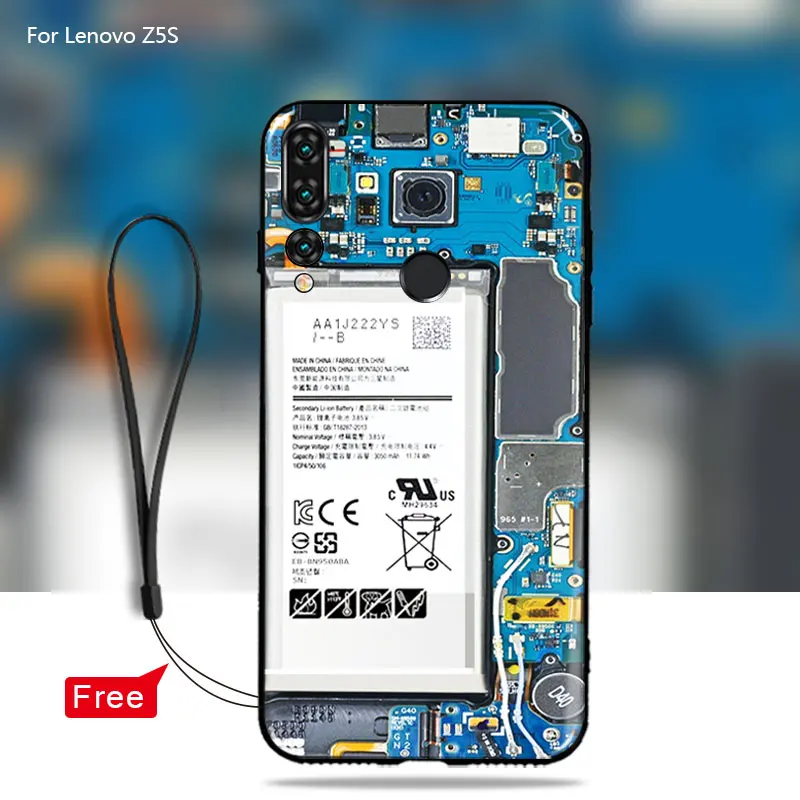 Чехол для Lenovo Z5S z5 s бухта довольно интересный силиконовый мягкий ТПУ чехол L78071 |