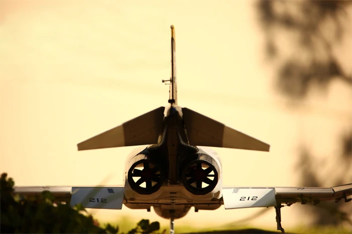 LX/полет в небе хобби F-4 Twin 70 мм 12-лезвие комплект планера