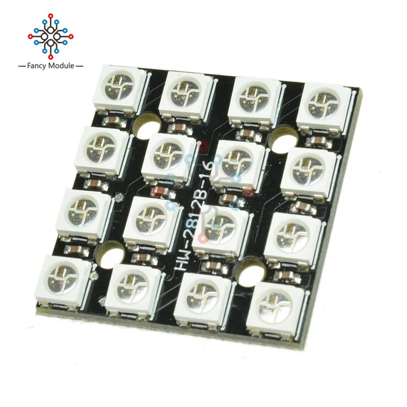 16 бит LED RGB лампы WS2812B 5050 со встроенными драйверами для Arduino | Инструменты