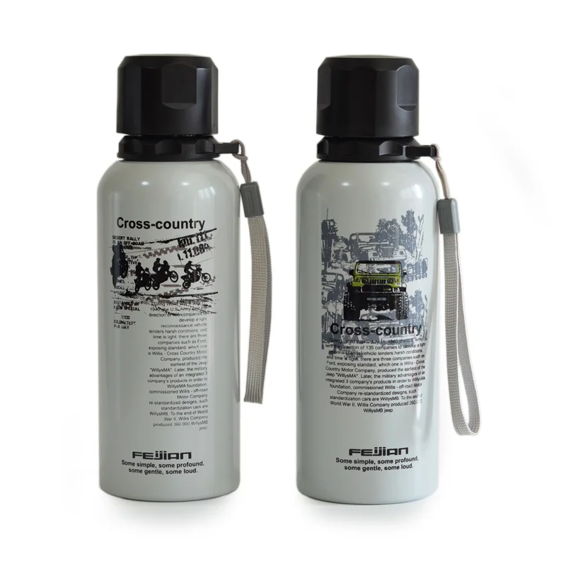 FEIJIAN спортивный термос с вакуумной изоляцией бутылка для воды Путешествия Термо