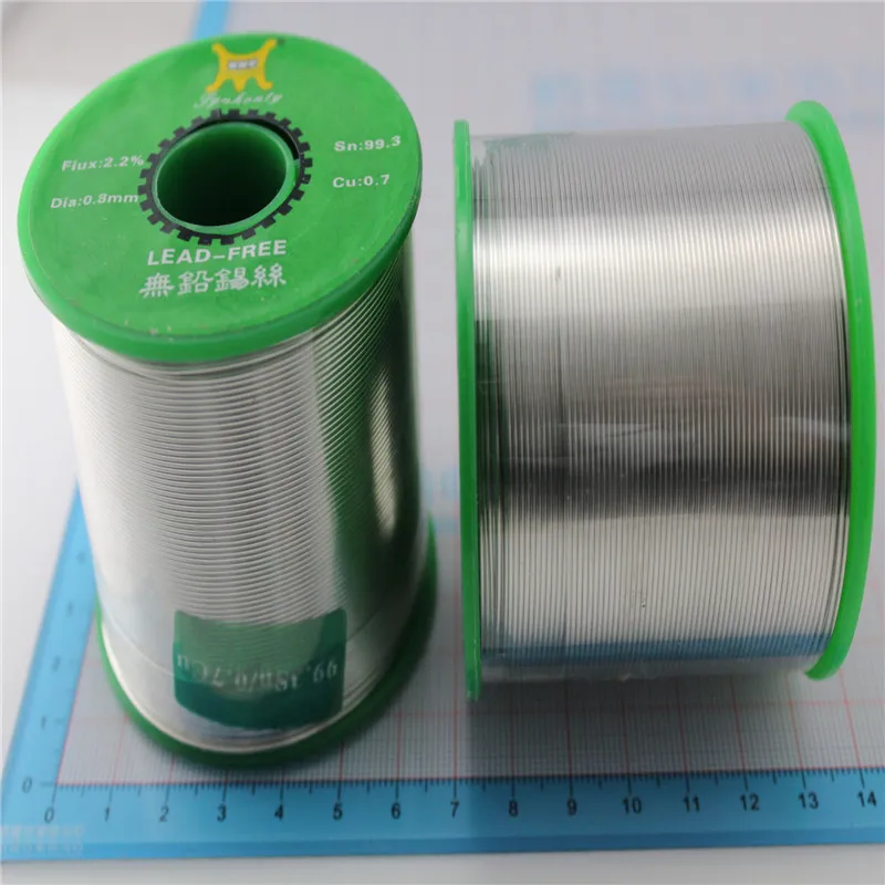 

Lead-free 500 g / roll of solder wire diameter 0.8MM purity 99.3 / Cu0.7