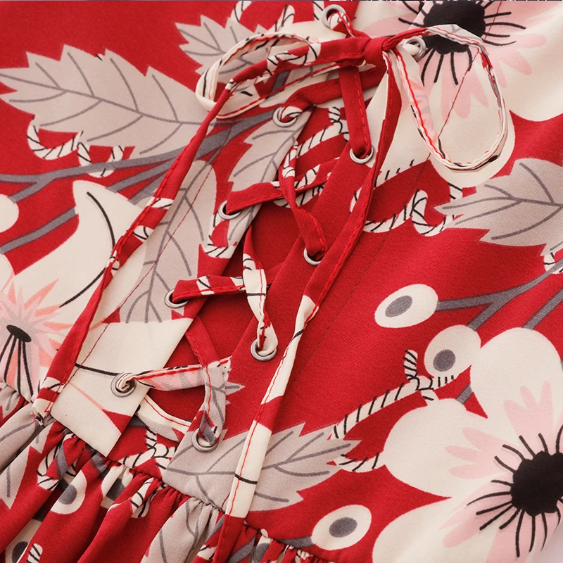 Женское платье с высокой талией ftaylor разноцветное пляжное мини треугольным