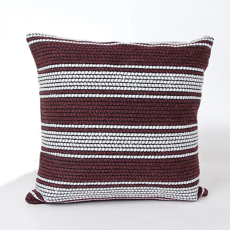 Декоративная наволочка в белую полоску 45x45 см|cushion cover|throw pillow coversdecorative throw covers |