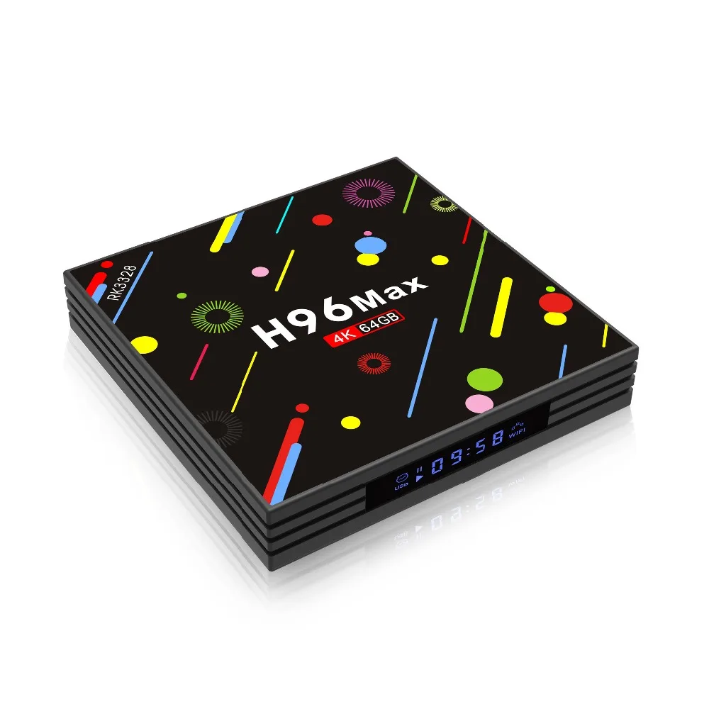 H96 MAX RK3328 французский ТВ бокс 4G/32G 4G/64G android 7 1 арабский Бельгия смарт только без