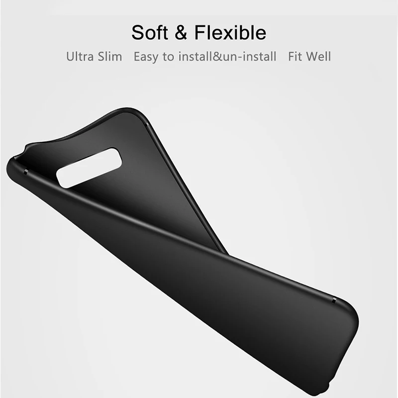 Raugee Matte Case For Samsung Galaxy S10e Luxury Silicon Slim Soft Armor Cover On S10+ Plus S10 E |