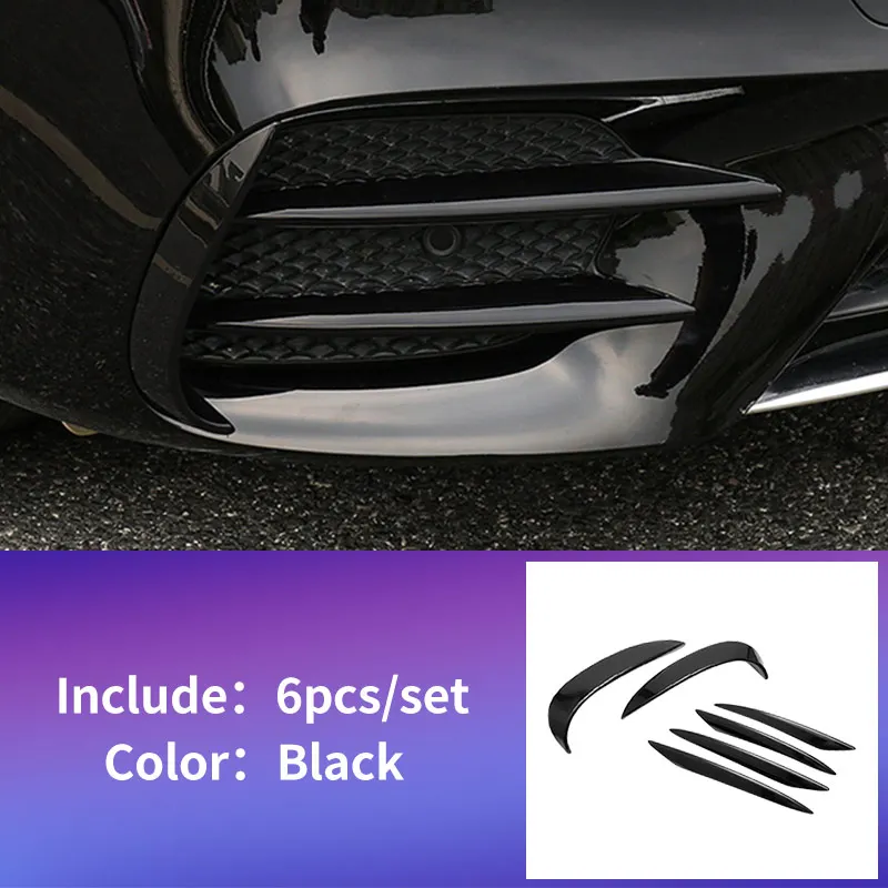 Передние противотуманные фары для Mercedes E W213 amg benz E43 E63 аксессуары отделки бровей