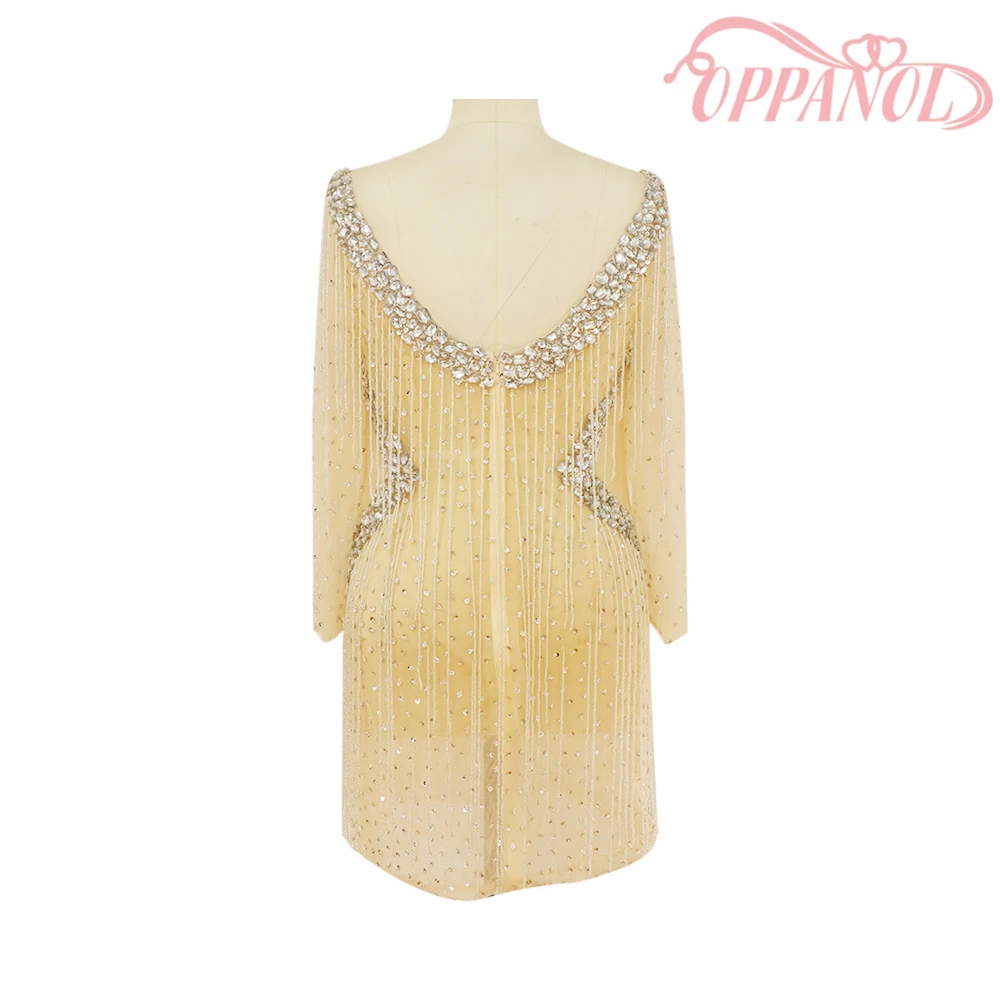 Роскошные Шампанское Короткие платья выпускного вечера глубокий v образным