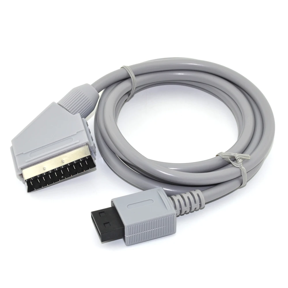 BUKIM EU штекер для игровой консоли Nintendo Wii PVC RGB Scart видео 720 p/1080i HD HDTV AV