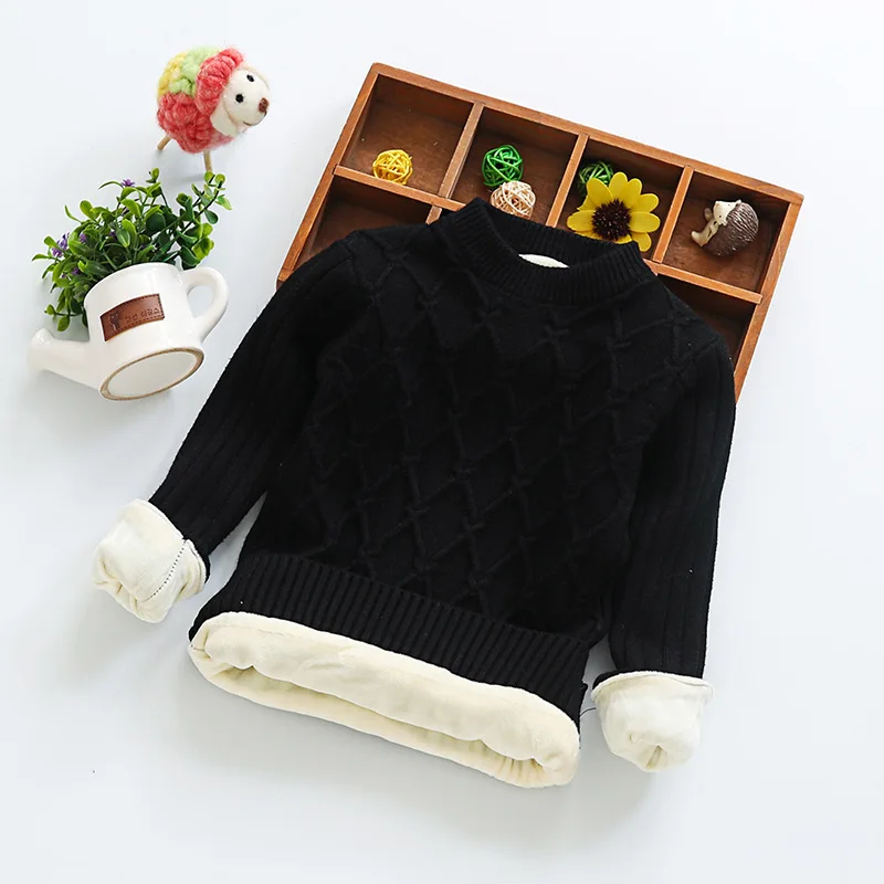 Новинка 2019 года вязаный свитер для маленьких мальчиков и девочек хлопковые