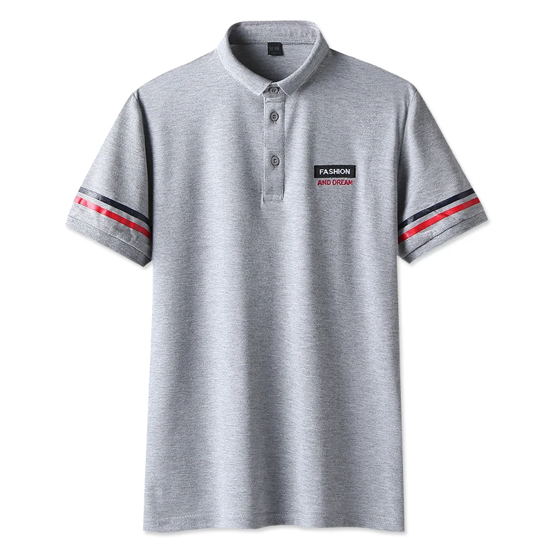 Лидер продаж мужские Поло 2018 летняя мода поло из дышащего хлопка брендовые