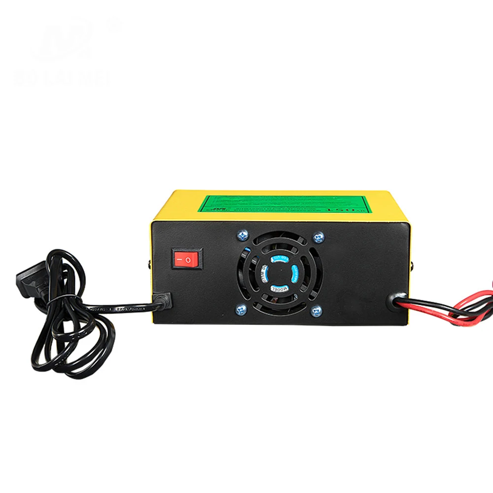 Ру 600W автоматический Смарт 12V 24V автомобиль Батарея Зарядное устройство Английский ЖК-дисплей Дисплей авто ремонт импульса Функция для AGM гель мокрый свинцово-кислотные сухая