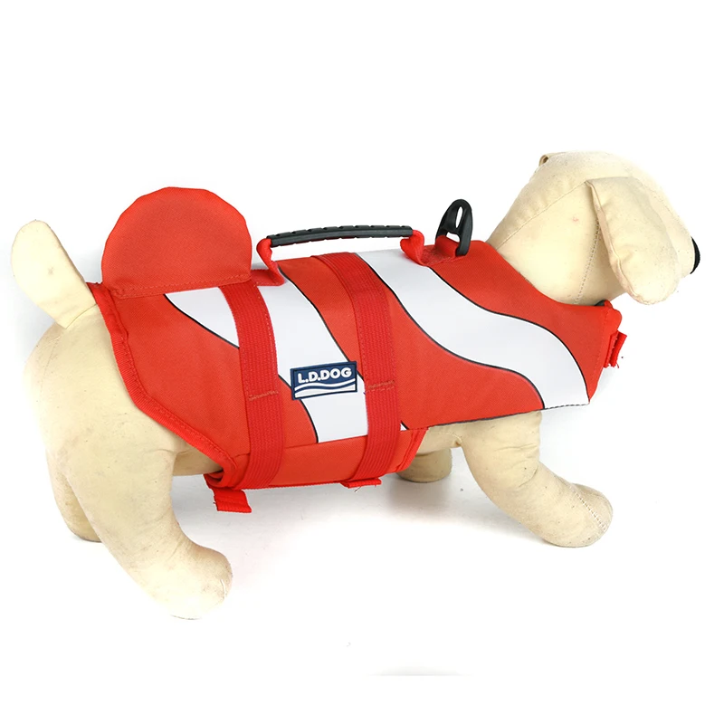 Купальный костюм для собак спасательный жилет купальный Большая одежда шлейка