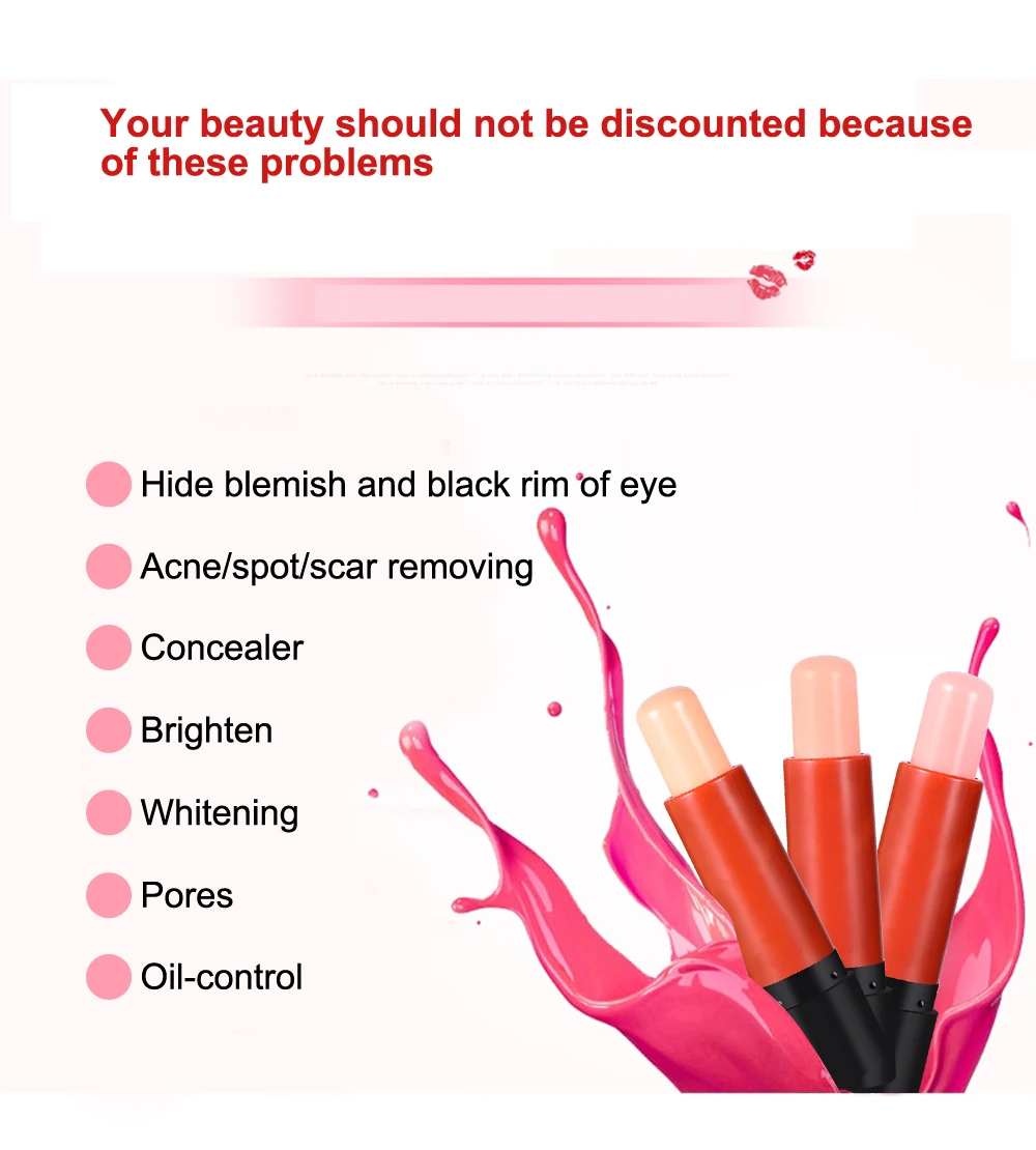 Fulljion, макияж, консилер, контурные бронзаторы, хайлайтер, палочка, тональный крем, консилеры для лица, Палетка, контурная палочка, скрытие пятен