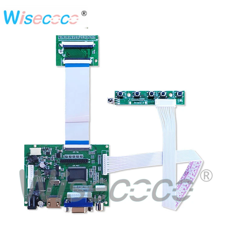 Разрешение экрана 7 0 дюйма 800x480 TFT LCD 60 контактный с пультом дистанционного