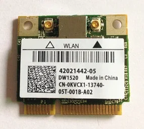 

SSEA New Wireless Card For DELL DW1520 For Broadcom BCM43224 BCM943224HMS Half MiniPCI-E Network Card 300Mbps