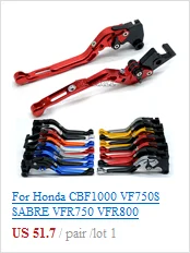 Для Honda CB 599 919 400 CB600 HORNET CBR 600 F2 F3 F4 F4i 900RR CNC Универсальный M10* 1,5 мотоцикл клатч кабель провода регулятор