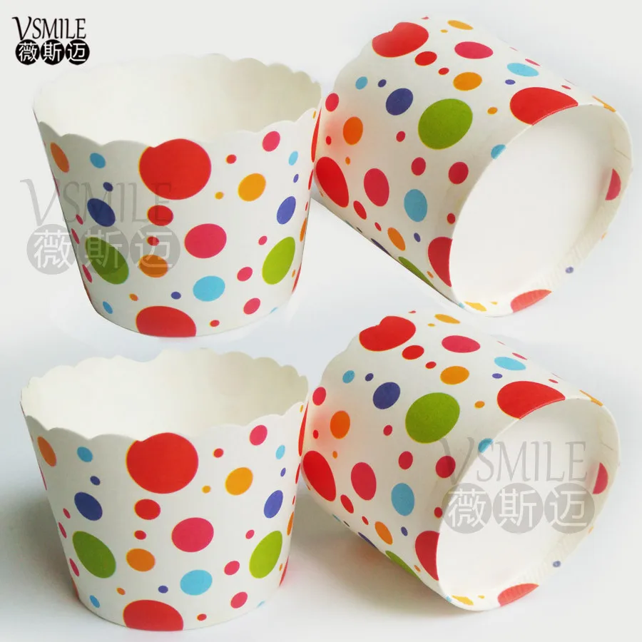 100 шт./пакет разноцветный чехол в горошек с сердечком мишкой розовым горошком