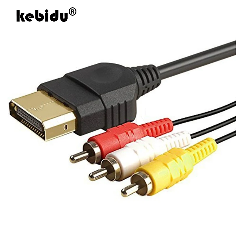 Kebidu 1 8 м 3 RCA 1080P AV аудио видео компоненты преобразователь кабеля для XBOX HD TV DVD шнур