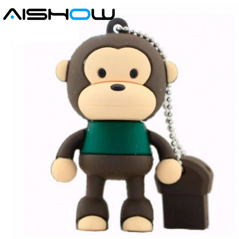 Usb флеш-накопитель в виде обезьяны 8 ГБ 16 32 64 | Компьютеры и офис