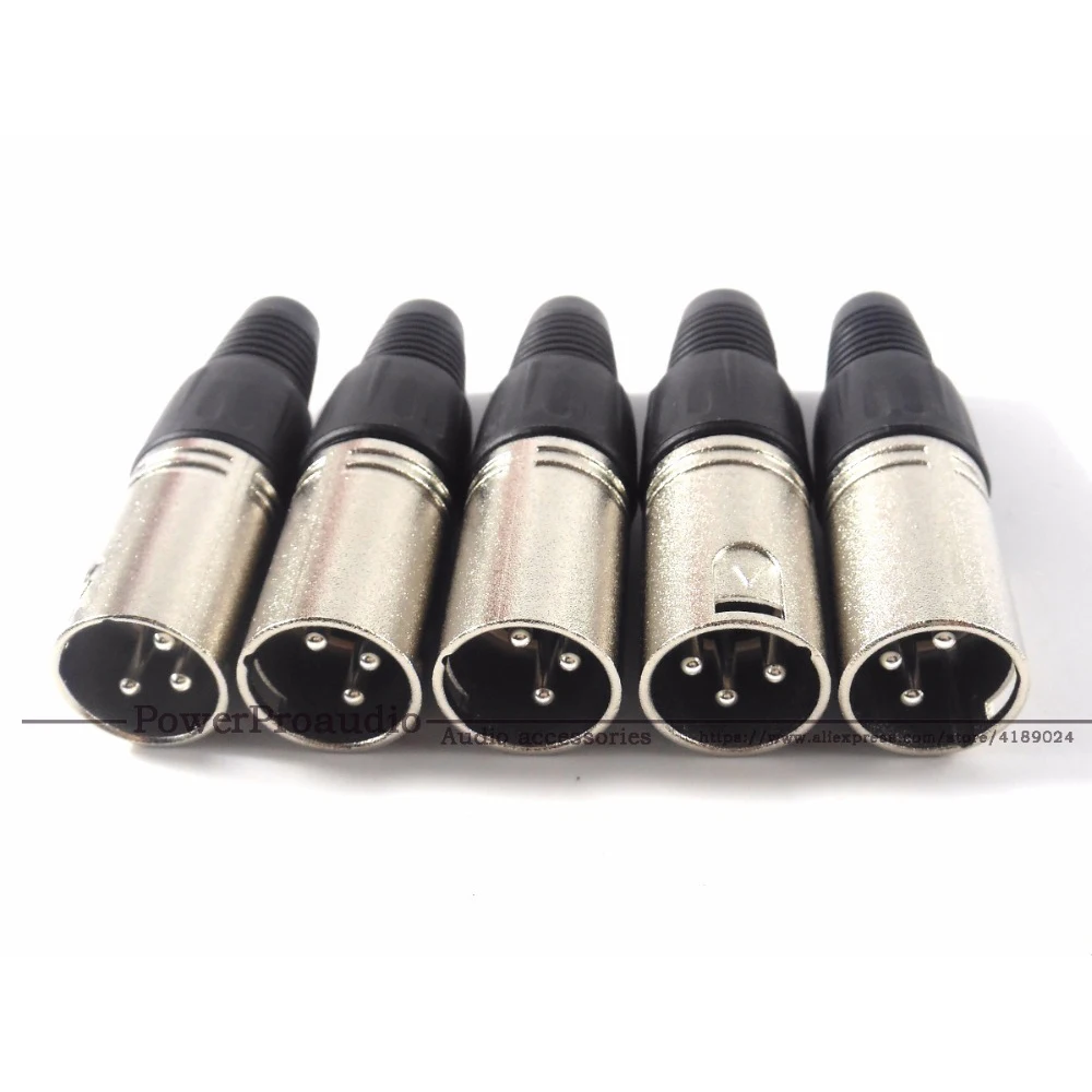 Качество 5 шт./лот NC3MXX NC3FXX для NEUTRIK мужской или женский разъем XLR Разъем 3pin микрофон