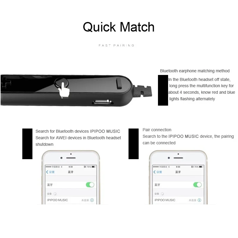 Новейшие беспроводные наушники Bluetooth V4.2 магнитные для телефона с шейным ремешком