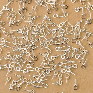 500 шт., бусины-подвески из серебра 925 пробы