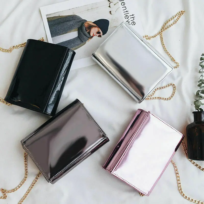 A5 зеркальный Гальванизированный Лазерная блестящая ПУ искусственная кожа Шитье