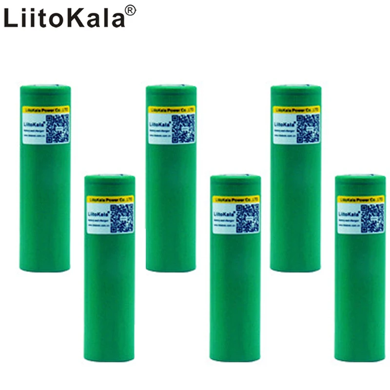 Liitokala 100% оригинал Max 40A Pulse 60A 3 6 V 18650 US18650 VTC5A 2600 мАч с высоким потоком энергии